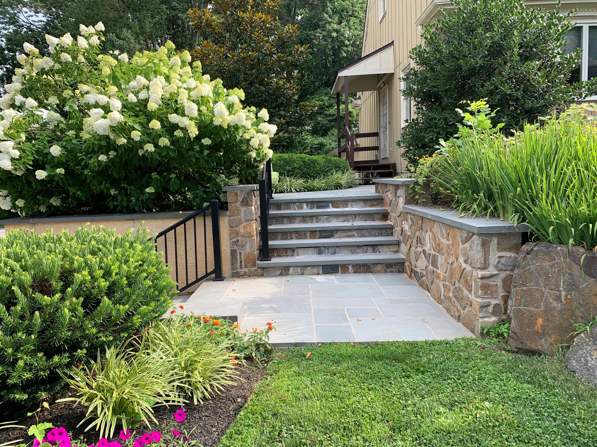 Landscape Maintenance Split Image - 2