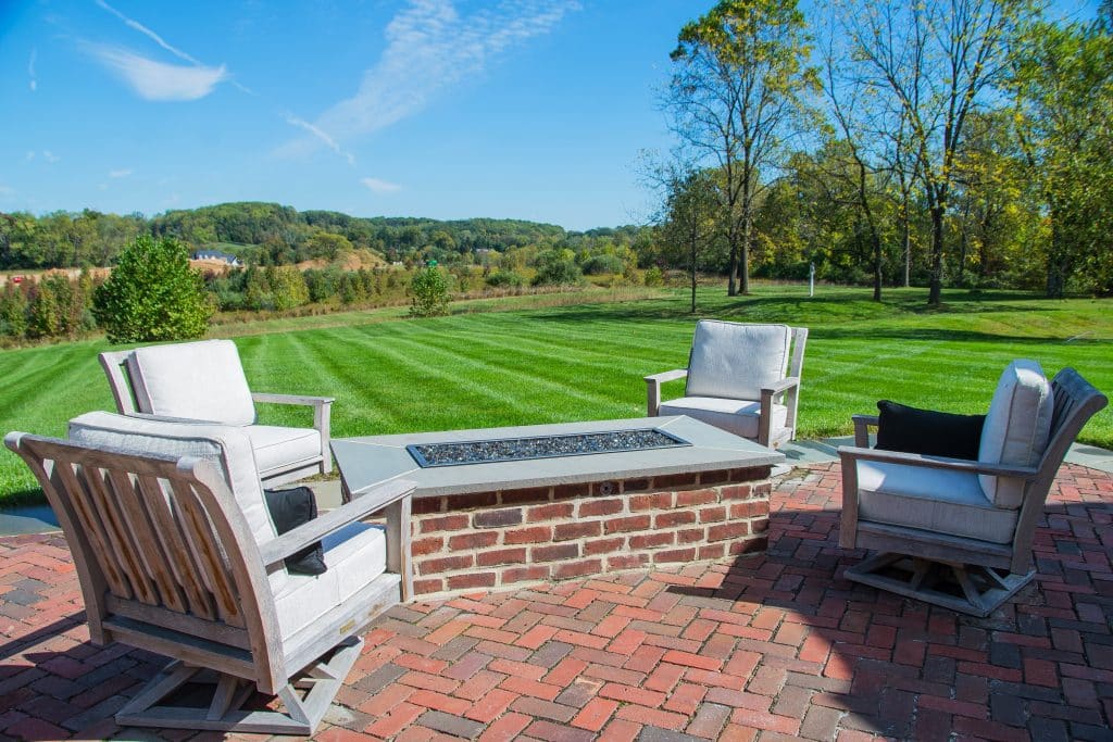 Fireplace by JHL Landscaping